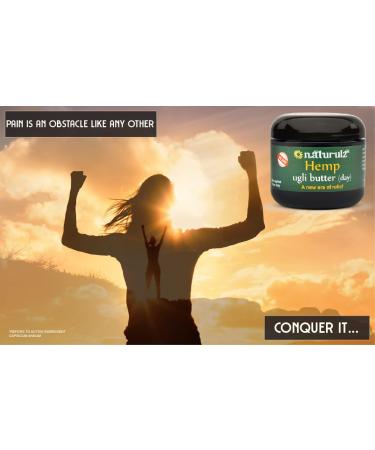 Naturulz Ugli Butter Hemp - 4oz Topical for Active Lifestyle | Plant-Based Formula with Arnica Capsicum Turmeric & Devil's Claw for Muscles & Joints Relief - Buy Online on GoSupps.com