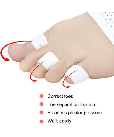 Adjustable Toe Separators for Hallux Valgus & Bunion Correction - Breathable Straightener for Foot Care - Buy Online on GoSupps.com