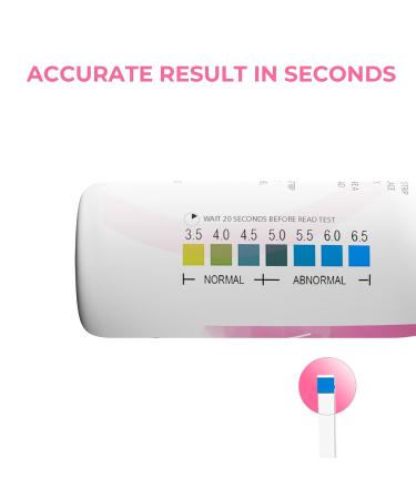 NATURELAND Feminine pH Test Strips - 120 Count Value Pack for Vaginal Health Quick & Accurate Acidity & Alkalinity Monitor - Buy Online on GoSupps.com
