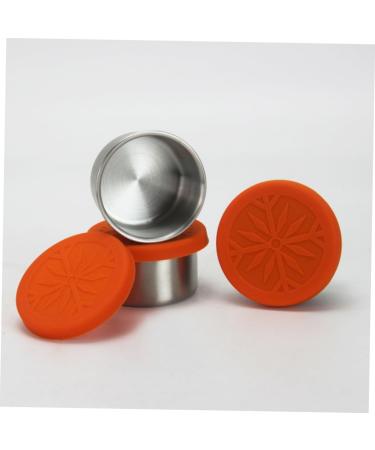LABRIMP Food Storage Pot Condiment Cruet Bottle Kitchen Accessories Metal Jar Single Kitchen Jar - Buy Online on GoSupps.com