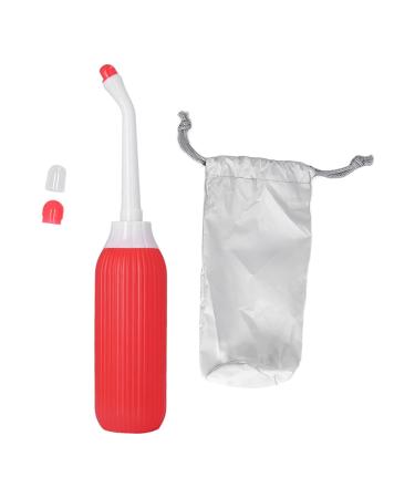 Travel Bidding Bottle & Peri Bottle - 135 Design Multi-Purpose Double Spray Nozzles for Safe Postpartum Care (Red) - Buy Online on GoSupps.com