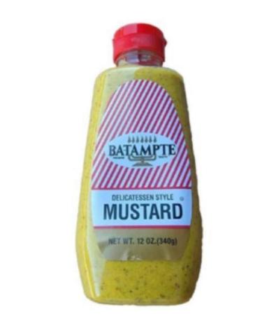 Ba Tampte Mustard 12 oz - Pack of 2 | Authentic Deli-Style Condiment - Buy Online on GoSupps.com