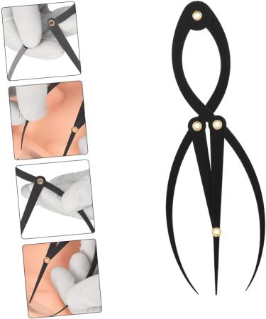 Angoily Eyebrow Positioning Ruler Compass Eyebrow Ruler Eyebrow Measuring Tool Measuring Ruler Curve - Buy Online on GoSupps.com