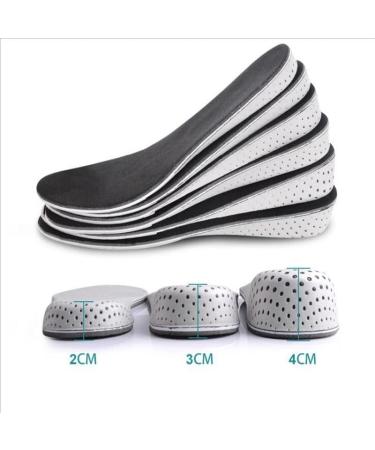 CSCDD Height Increase Insoles - 4.3 cm Hard Memory Foam Shoe Lifts for Breathable Comfort | Elevate Your Shoes Worldwide - Buy Online on GoSupps.com