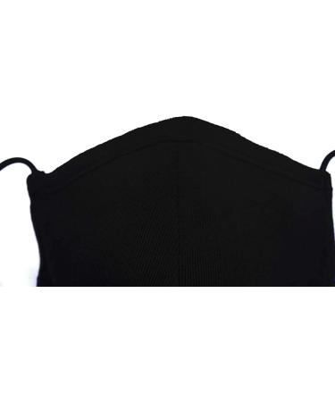 Buy Creavvee Reusable 100% Cotton Fabric Masks - Breathable 2-Layer Design with Elastic Loops for Adults | International Shipping Available - Buy Online on GoSupps.com