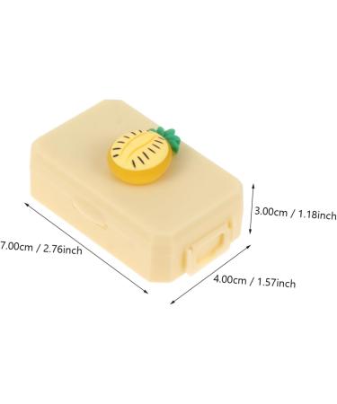 HOMSFOU 5 PCS Cute Travel Contact Lens Case with Tweezers - Perfect for International Shipping - Buy Online on GoSupps.com
