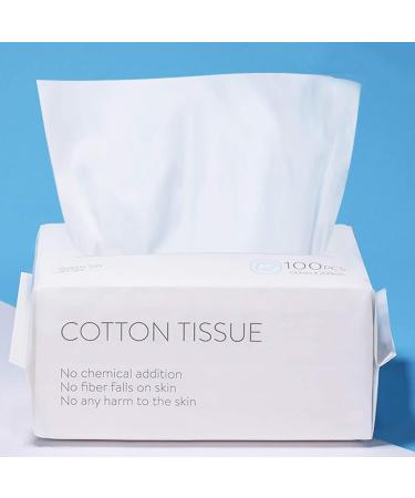 Buy Monochrome Disposable Towels & Cotton Handkerchiefs - 2-Pack Makeup Remover Face & Eye Pads | International Shipping - Buy Online on GoSupps.com