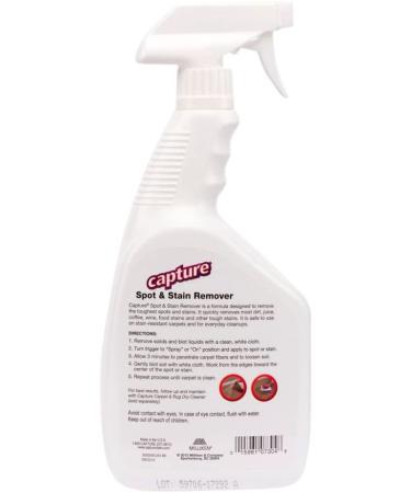 Spot and Stain Remover Carpet Cleaner - 32oz Spray for Tough Stains like Dirt, Juice, Coffee, Wine, and Food - Sofa and Rug Stain Eliminator - Multi-Purpose Cleaning Essential - Buy Online on GoSupps.com