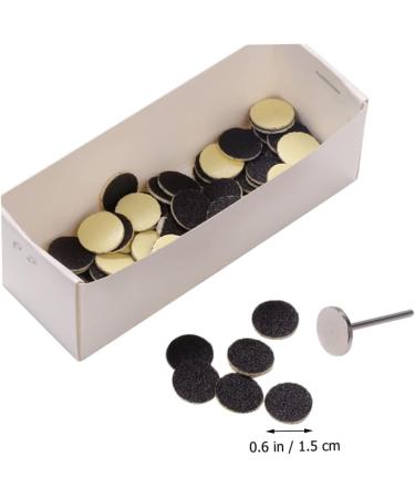 FRCOLOR 5 Sets Nail Polishing Sheets Remover Tool Sandpaper Foot Sandpaper Discs Self Adhesive Sandpaper Disc Pedicure Sandpaper Disc Fine Grit Remover Nail Bit Sand Sheet Refill Electric - Buy Online on GoSupps.com