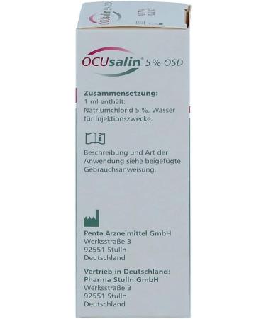 Buy Ocusalin 5% OSD Eye Drops - 1x10 ml | Fast International Shipping - Buy Online on GoSupps.com