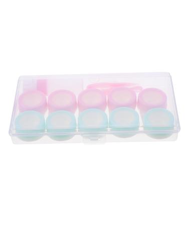 Gatuida Contact Lens Pen 1 Set Box Contact Lens Case Duplex Box Pp Invisible Travel Contact Lens Case Kit