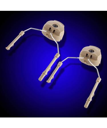 Tactical Helmet ARC Adapter for Peltor Comtac - Headset Support Bracket for Hunting Earmuffs - Buy Online on GoSupps.com