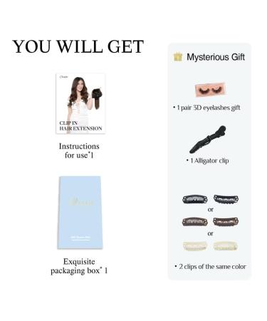 Buy Doores Clip-In Extensions - 60cm Real Hair Light Blonde Highlights 150g Remy 24 Inch 9 Pieces - Buy Online on GoSupps.com