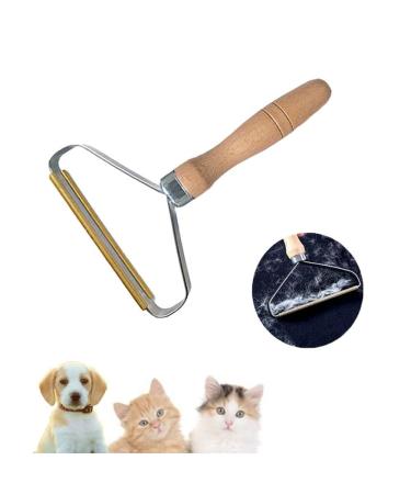 Portable Lint Remover for Clothes The Non-Damaging Pet Hair Remover and Lint Cleaner Pro - Clothes Fuzz Shaver & Reusable Carpet Scraper for Couch Rugs Curtain and Furniture One Size Brown