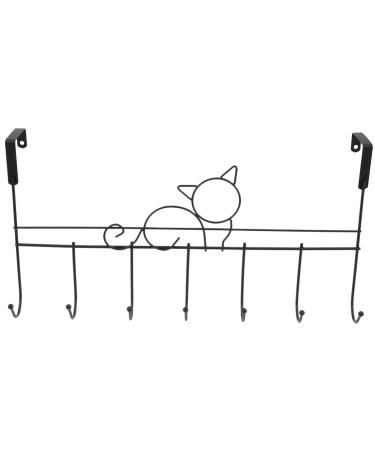 SOESFOUFU Cabinet Towel Holder Wall Mount Coat Rack Hat Hangers Outdoor Hooks Over The Drawer Rack Cupboard Door Hanging Storage