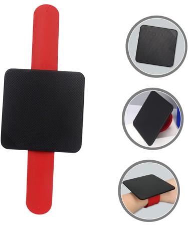 DOITOOL Hair Dyeing Board Pat Belt Highlighting Paddle Professional Balayage Board Hair Dyeing Tools Wrist Bands Nursing Supplies Balance Bracelet Plastic Brighten Hair Clip Red - Buy Online on GoSupps.com