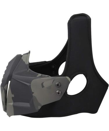 Atairsoft 3D Tactical Half Face Mask - Protective Military Paintball Mask for Outdoor Activities & Halloween - CS Hunting Accessories McBk - Buy Online on GoSupps.com