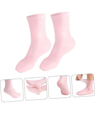 Ipetboom 1 Pair Moisturizing Socks Beach Socks Silicone Moisturizing Socks Silicone Gel Moisturizing Long Socks Women Moisturizing Socks Nursing Sebs Men and Women Care 20x10cm - Buy Online on GoSupps.com