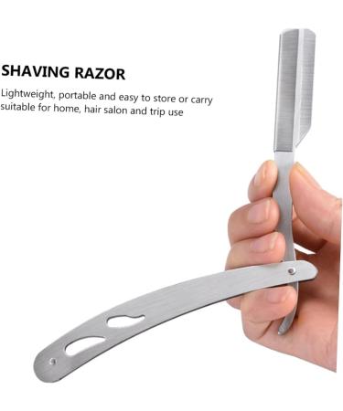 Buy Minkissy 2pcs Vintage Razor Holder & Man Scraper - Durable Stainless Steel | International Shipping Available - Buy Online on GoSupps.com