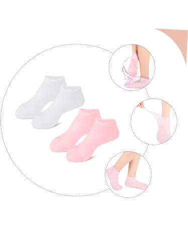 Beavorty 10 Pairs Exfoliating Moisturizing Socks Features Socks for Women Cosmetic moisturizing Socks moisturizing Foot Cover Lotion Anti- Cracking Foot Sebs Silicone Socks Anti-Crack Girl - Buy Online on GoSupps.com