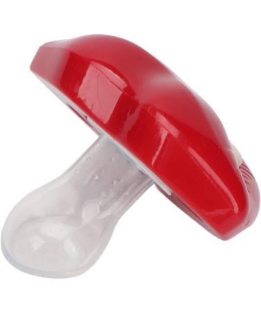 Funny Red Lip Shape Pacifier - Eco-Friendly Silicone Baby Mouth Support - Buy Online on GoSupps.com