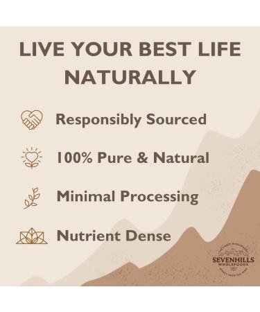 Sevenhills Wholefoods Organic Raw Maca Powder 1.8kg - Superfood Boost for Energy & Stamina - Buy Online on GoSupps.com