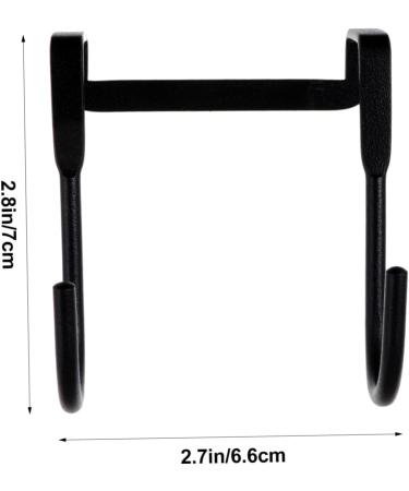 Cabilock 3pcs Hook up Over Door Towel Rack Metal Over Door Hooks Solid Hook On The Door Hanger Door - Buy Online on GoSupps.com