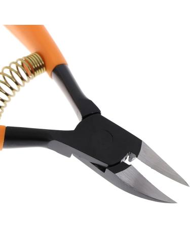 SVAASA Nail Clippers Orange Soft Nail Cuticle Nipper Stainless Steel Tweezer Clipper Dead Skin Remover Scissor Plier Manicure Nail Art Tool (Color : Orange) - Buy Online on GoSupps.com