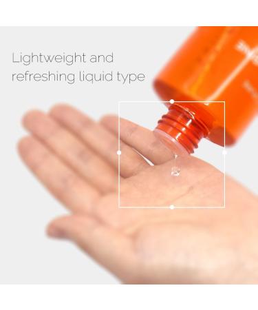 PS.PRETTYSKIN Jeju Tangerine Vitamin C Toner - 250ml | Soothing Korean Skincare | Hydration & Vitality with Panthenol Adenosine & Niacinamide - Buy Online on GoSupps.com