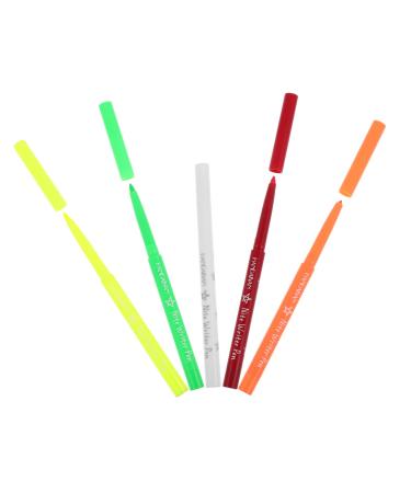WOONEKY 5pcs Plastic Natural Eye Makeup Pen Eye Line Makeup Pen Eye Line Pen