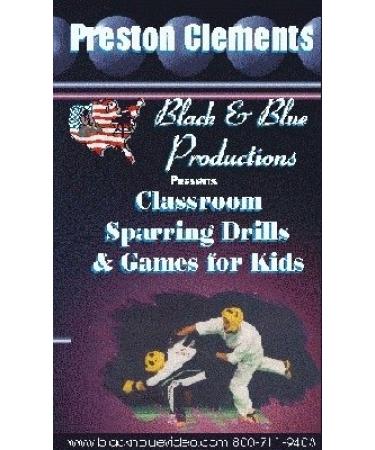 Classroom Martial Arts Karate Sparring Drills & Games for Kids DVD Clements