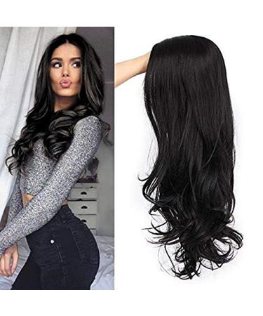 Buy Long Black Curly Wig for Women | Cosplay & Party Synthetic & Human Hair | International Shipping - Buy Online on GoSupps.com