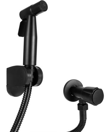 Bathroom Bidet Sprayer Set - Stainless Steel G1/2 Thread Bidet Sprayer for WC - Modern Black A-Style for International Shipping - Buy Online on GoSupps.com
