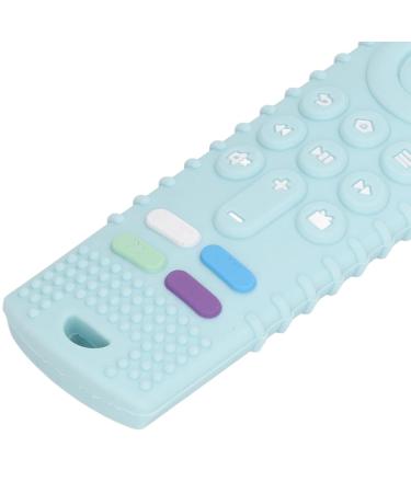 TV Remote Control Bite Ring Toy | Gum Massage & Coordination Aid for Babies | Light Blue Travel Essential - Buy Online on GoSupps.com