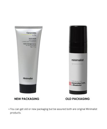 Minim.alist Ceramide Face Moisturizer 0.3% | Deep Moisturization & Barrier Repair Cream for Normal-Dry Skin Daily Hydration Solution - Buy Online on GoSupps.com