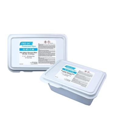 High-Tech Conversions FS-NTP-911.35CB High Tech Conversions STERILE PRE-SAT PP 9X11 Wipes UN3175