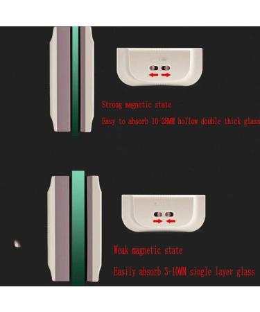 Glass Wiper - Window Cleaner Double-Sided Magnetic Glass Wiper Glider Glass Cleaning Tools for High-Rise Single Glazed Windows - Buy Online on GoSupps.com