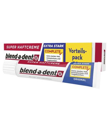 Blend-a-dent Complete Original Super Adhesive Cream pack of 3 (3 x 70 g)