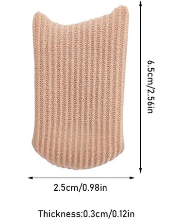 Ssiyiya Gel Toe Protection for Big Toes - 8 Soft Fabric Covers Anti-Friction Sleeves & Pillows for Men & Women - Ultimate Foot Care Solution - Buy Online on GoSupps.com