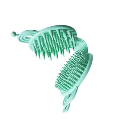 Frcolor soft double-sided shampoo brush hair shampoo wellness accessories hairdresser hair comb head cleaning brush massage device hair washers for washing the hair shower hairbrush scalp 25.70x7.50x2.60cm as shown