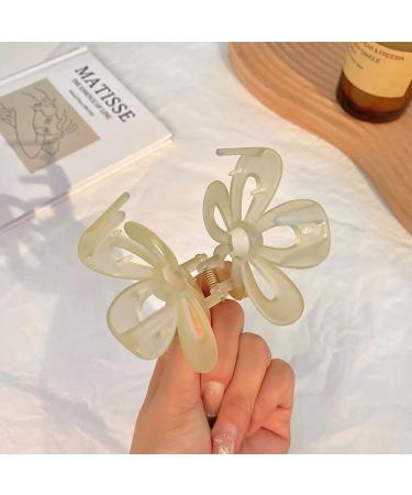 6 Pcs 2.8 Inch Flower Claw Clips for Women - Stylish Hair Accessories - Buy Online on GoSupps.com