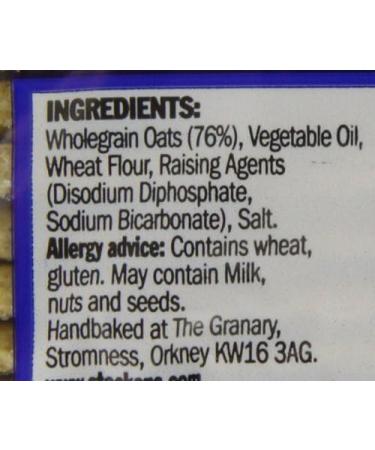 Stockan Original Pack of 6 fine oat cakes 100 g - Buy Online on GoSupps.com