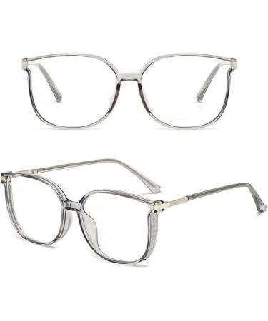 Stylish Large Cat Eye Ladies Reading Glasses Anti Blue Light Computer Readers Anti Glare Glasses(Couleur:Gray Grandeur:1.5x) - Buy Online on GoSupps.com