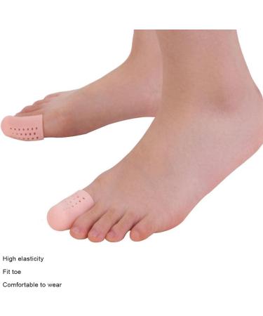 JUOPZKENN 10pcs Finger Toe Covers - Breathable Silicone Protectors for Wounds & Blisters | Air Hole Design for Enhanced Comfort - Buy Online on GoSupps.com