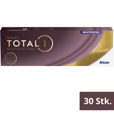 Dailies Total 1 Multifocal Daily Lenses - 30 Pack | BC 8.6 mm Dia 14.1 mm +0.5 Diopters - Optimal Comfort & Clarity - Buy Online on GoSupps.com