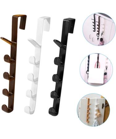 HOOTNEE 3pcs Coat Hangers Towel Rack Hat Hanger Door Hanging Rack Hat Hook Organizer Key Chain Multifunction - Buy Online on GoSupps.com