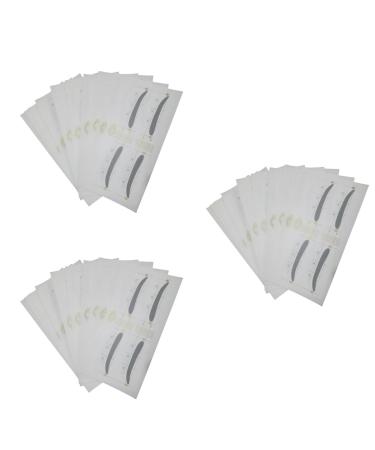 FOMIYES 36 Pcs 48 Eyebrow Stencil Kit Eyebrow Styling Tool Eyebrow Tracer Eyebrow Stencils Card