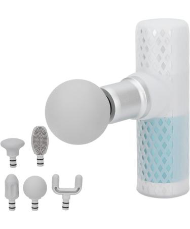 Portable Deep Tissue Massage Gun - Adjustable Speed Pain Relief - Upgrade Percussion Muscle Massager (Transparent Green) - Buy Online on GoSupps.com