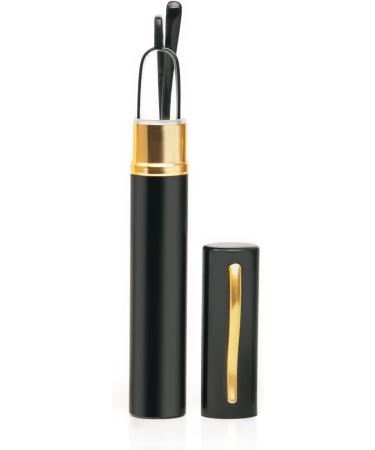 KoKoBin Mini Slim Reading Glasses +2.50 - Unisex Spring Hinge Metal Visual Aid with Case - Black - Buy Online on GoSupps.com