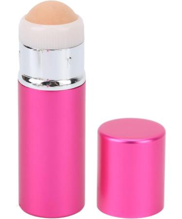 Oil Absorbing Volcanic Roller Dual Head Portable Reusable Oil Absorbing Face Roller with Makeup Cosmetic Brush Facial Tool for Girl Women (Rose Red) - Buy Online on GoSupps.com